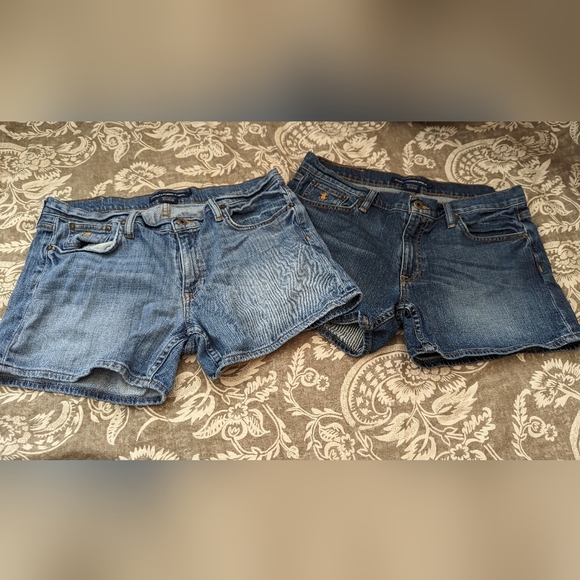 Ralph Lauren Blue Label Pants - 2 Pair Ralph Lauren Sport Jean Shorts Sz 31 Blue Polo